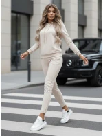 Dámská tepláková souprava MIGEL light beige Dstreet model 21980350 - FashionStreet