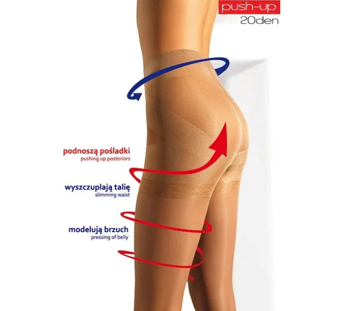 Dámske pančuchové nohavice Mona Push-Up 20 den 2-4 Dámske pančuchové nohavice Mona Push-Up 20 den 2-4