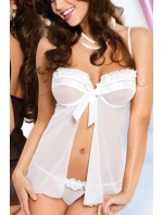 Dámská souprava model 20570779 white - SOFTLINE COLLECTION Dámská souprava model 20570779 white - SOFTLINE COLLECTION