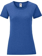 LadyFit Iconic 150 T Dámské tričko model 22429496 heather royal - Fruit of the Loom