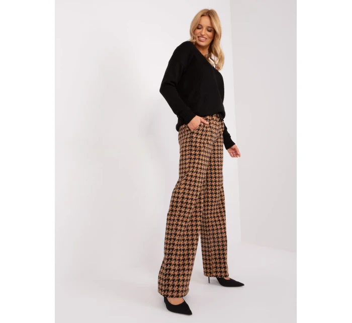 Spodnie LK SP model 19069326 camelowy - FPrice Spodnie LK SP model 19069326 camelowy - FPrice