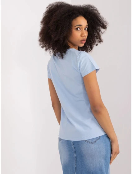 Bluzka RV BZ model 19734960 jasny niebieski - FPrice