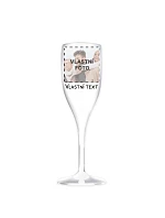 Personalizovaná nerozbitná pohár na prosecco s fotografiou