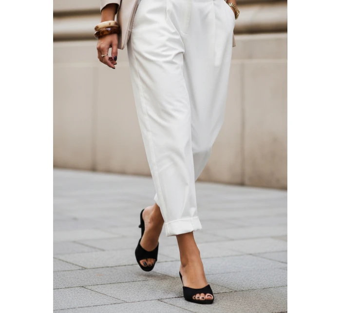 Dámske semišové žabky na nízkom podpätku čierne FashionStreet ZY1388 Dámske semišové žabky na nízkom podpätku čierne FashionStreet ZY1388