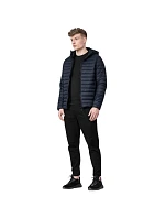 Pánska bunda H4L22-KUMP003 tmavomodrá - 4F