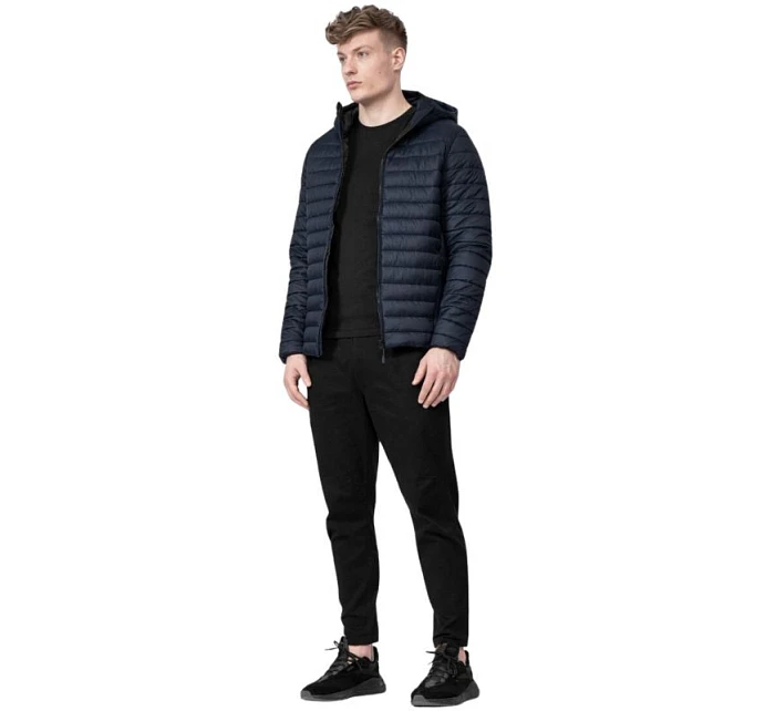 Pánska bunda H4L22-KUMP003 tmavomodrá - 4F