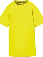 Spiro S 287J Detské športové tričko „Aircool“ 29.287J flo yellow