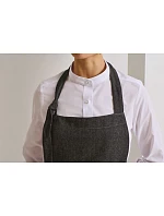 PR 122 Zástěra s laclem a kapsami grey denim model 22452057 - Premier PR 122 Zástěra s laclem a kapsami grey denim model 22452057 - Premier
