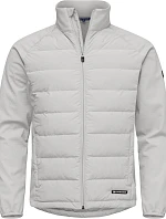 Cutter & Buck Oak Harbor Jacket Men – Pánska hybridná bunda 68.1452 strieborná