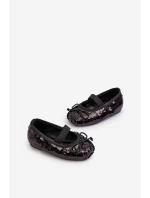 Dětské zdobené flitry Černé model 21663319 - Boto