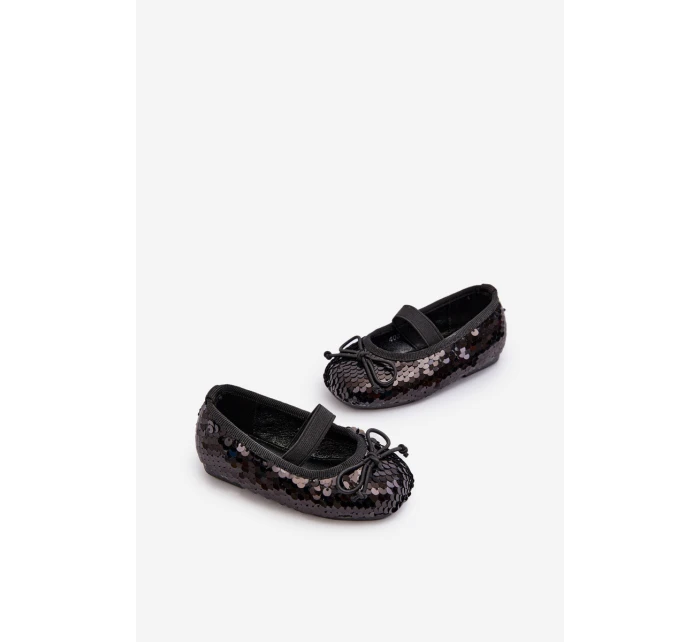 Dětské zdobené flitry Černé model 21663319 - Boto