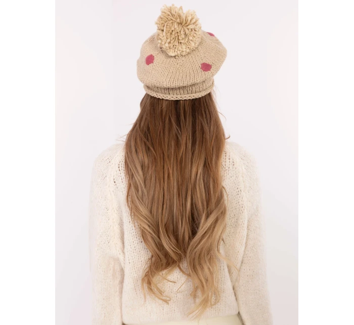 Czapka AT CZ model 20731375 beżowy - FPrice