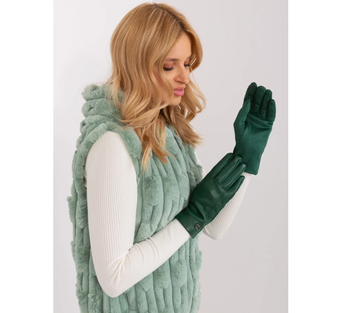 AT RK 239801 rukavice.11 tmavozelená