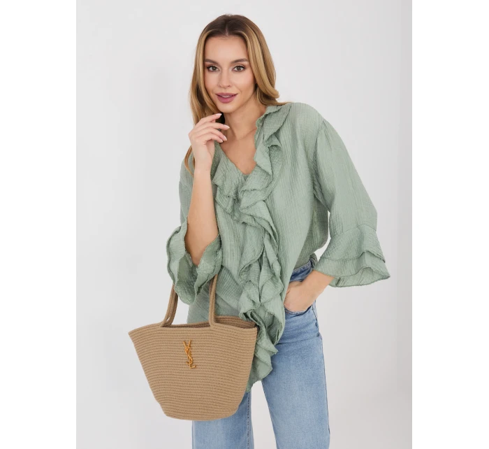 Koszula IT KS model 22031462 khaki - FPrice