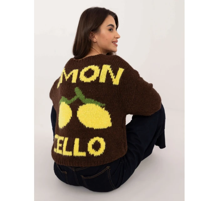 Jumper MI SW model 20506952 hnědý - FPrice Jumper MI SW model 20506952 hnědý - FPrice