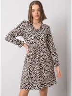 Šaty WN SK R817.66 svetlo béžová