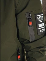 Pánská přechodná bunda bomber zelená Dstreet model 21986380 - FashionStreet