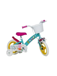 Detský 12" bicykel Peppa Pig zelený 1198