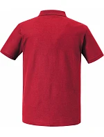 Russell Athletic 570M Pánske polo tričko z piké „Authentic Eco“ 10.570M classic red Russell Athletic 570M Pánske polo tričko z piké „Authentic Eco“ 10.570M classic red
