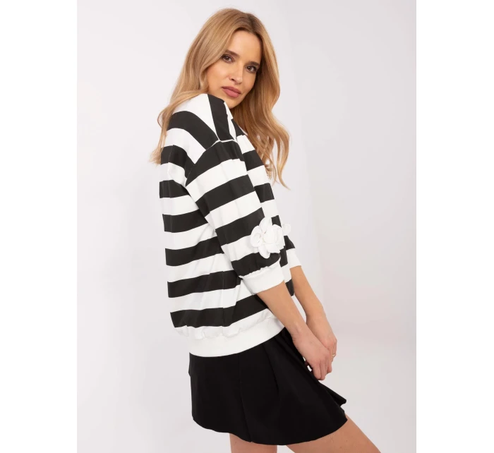 Blúzka RV BZ A430.60 čierna a biela Blúzka RV BZ A430.60 čierna a biela