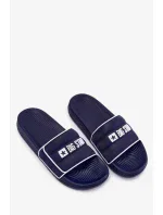Pánske letné papuče Big Star - granátové