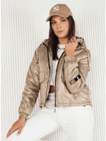Dámská přechodná bunda camel Dstreet model 21972274 - FashionStreet Dámská přechodná bunda camel Dstreet model 21972274 - FashionStreet
