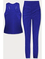 Světle modrý sportovní komplet top a legíny model 18459490 - J.STYLE Světle modrý sportovní komplet top a legíny model 18459490 - J.STYLE