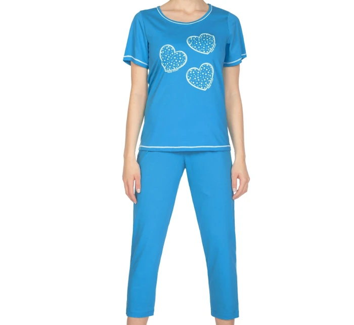 Dámske pyžamo 667 svetlomodré - REGINA