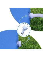 ROZŤAHOVACÍ BAZÉN S NAFUKOVACOU PRÍRUBOU 300X76CM 17793