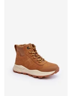 Dětské zateplené trekové boty Trapery Camel Big Star model 21637375 - Big Star Shoes