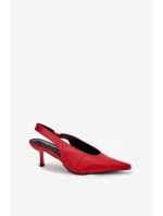 Lodičky S  Eko Kůže Červené model 21687083 - Boto