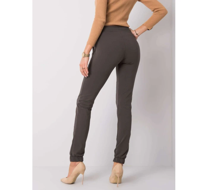 Tepláky RV DR 6016.08 tmavá khaki