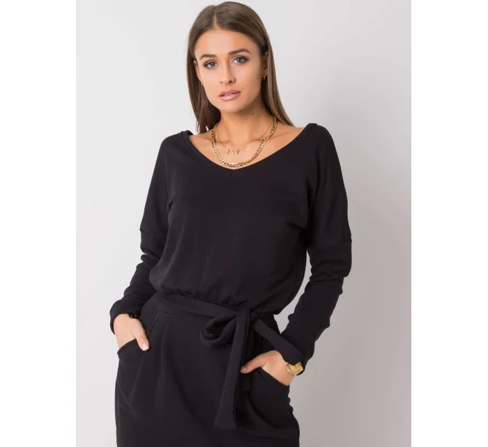 Šaty RV SK model 14840252 černá - FPrice Šaty RV SK model 14840252 černá - FPrice