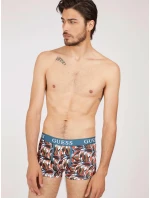 Pánske trenírky U1BG05K6YW1 P50F oranžová/modrá/ farebná - GUESS Pánske trenírky U1BG05K6YW1 P50F oranžová/modrá/ farebná - GUESS