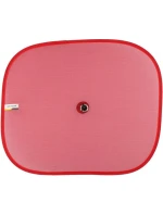 SLNEČNÁ CLONA S PRÍSAVKOU 2KS DUNLOP ČERVENÁ