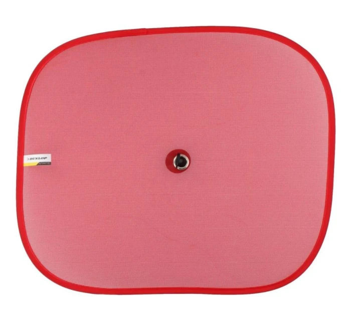 SLNEČNÁ CLONA S PRÍSAVKOU 2KS DUNLOP ČERVENÁ