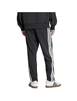 Pánske nohavice adidas Essentials Stanford s 3 prúžkami a otvoreným lemom Black JC8491