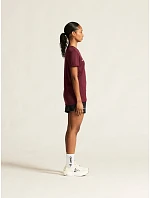 Craft Teamwear Squad Go Jersey Solid W Dámske športové tričko s výstrihom do V 82.5566 jasne červená Craft Teamwear Squad Go Jersey Solid W Dámske športové tričko s výstrihom do V 82.5566 jasne červená