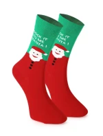 Unisex vánoční ponožky v – sada 2 se a pruhy model 21772712 - K-Fashion