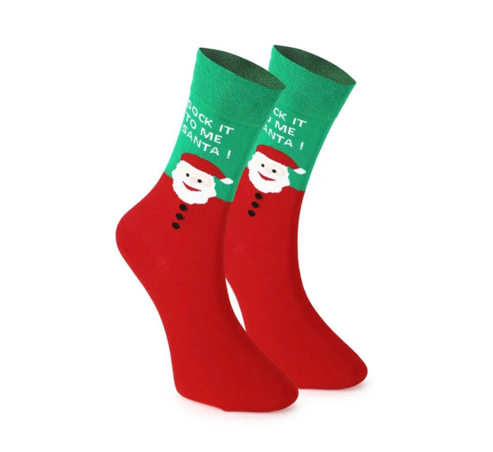 Unisex vánoční ponožky v – sada 2 se a pruhy model 21772712 - K-Fashion