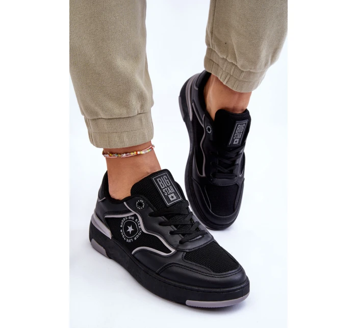 Dámská sportovní obuv Big Star model 21608865 Černá a šedá - Big Star Shoes