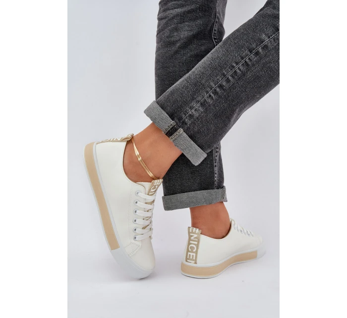 Dámské klasické zlaté tenisky model 21684893 - Boto