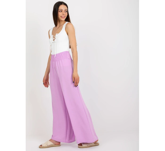 Spodnie DHJ SP model 21294269 jasny fioletowy - FPrice