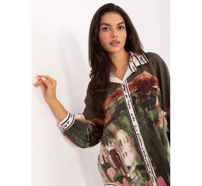 IT KS košeľa 18729.12 khaki