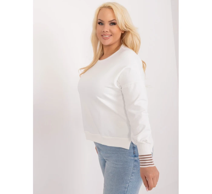 Bluzka RV BZ model 19755286 ecru - FPrice Bluzka RV BZ model 19755286 ecru - FPrice