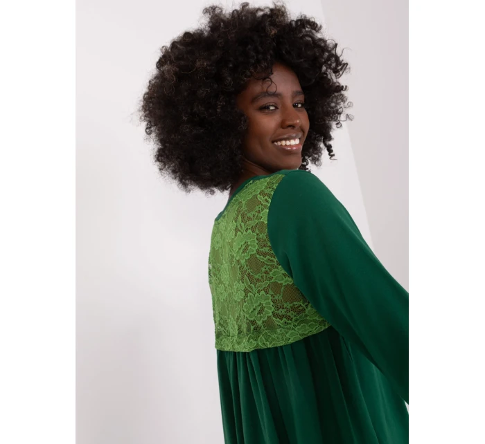 Šaty RV SK model 16328217 tmavě zelená - FPrice