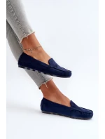 Dámske semišové mokasíny Navy Blue Ranica Dámske semišové mokasíny Navy Blue Ranica
