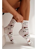 Dámske ponožky s jazvečíkom 0200.243
