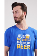 Pánske pyžamo šortky Life is beer