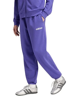 Dámské kalhoty Essentials Linear French Terry fialové, model 22403373 - ADIDAS